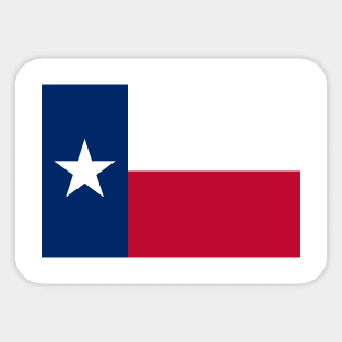 Texas State Flag Sticker